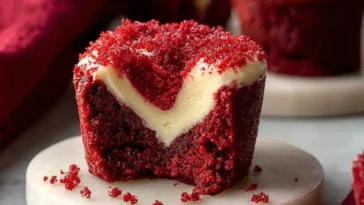 Sweet Red Velvet Brownie Bites
