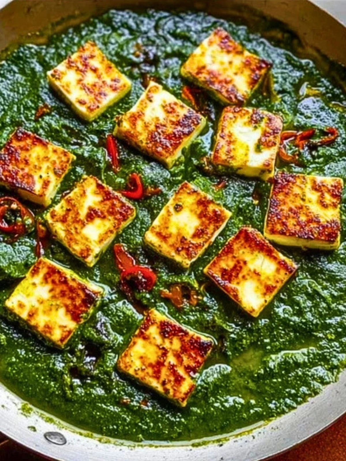 Authentic Indian Palak Paneer (1)