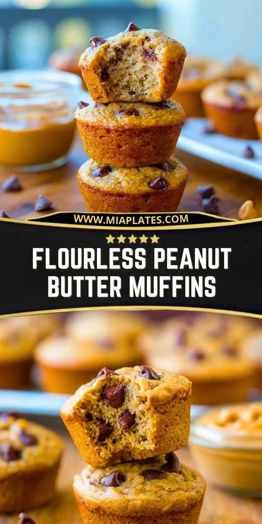 Flourless Peanut Butter Muffins (2)