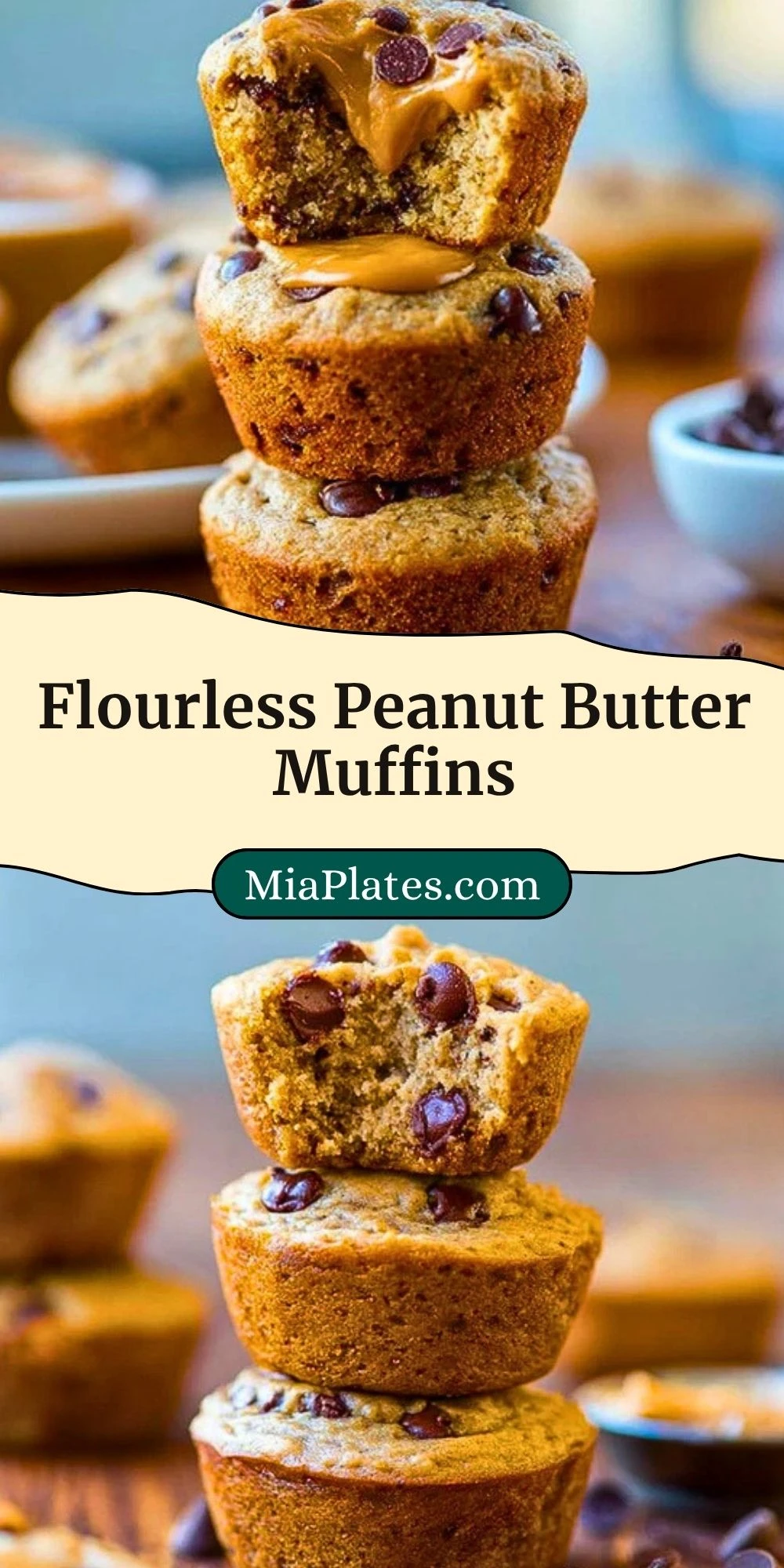 Flourless Peanut Butter Muffins (3)
