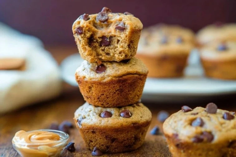 Flourless Peanut Butter Muffins