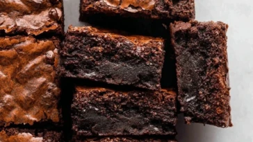 Seriously Fudgy Homemade Brownies
