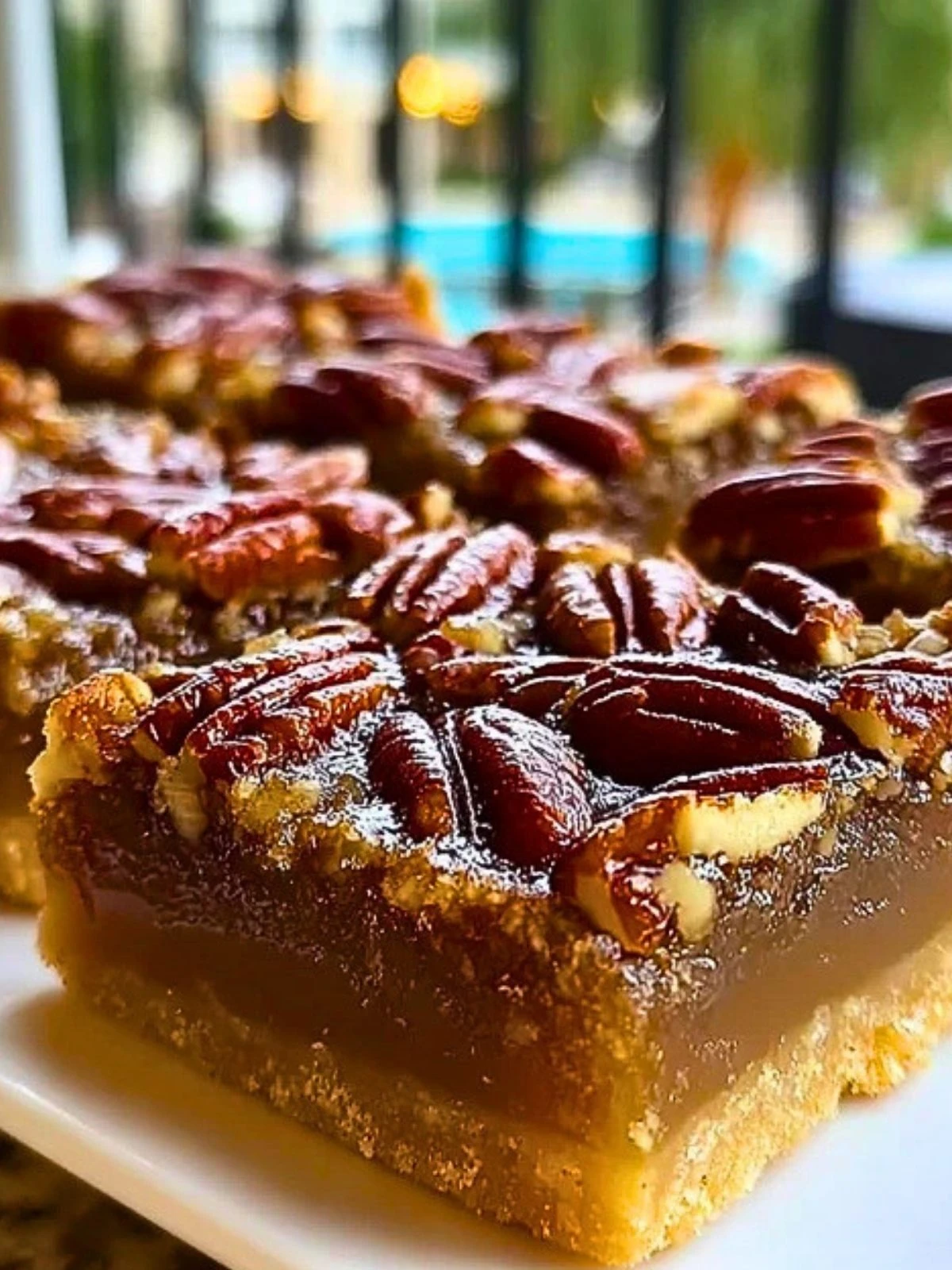 Lazy Girl Pecan Pie Bars (1)
