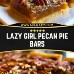 Lazy Girl Pecan Pie Bars (2)
