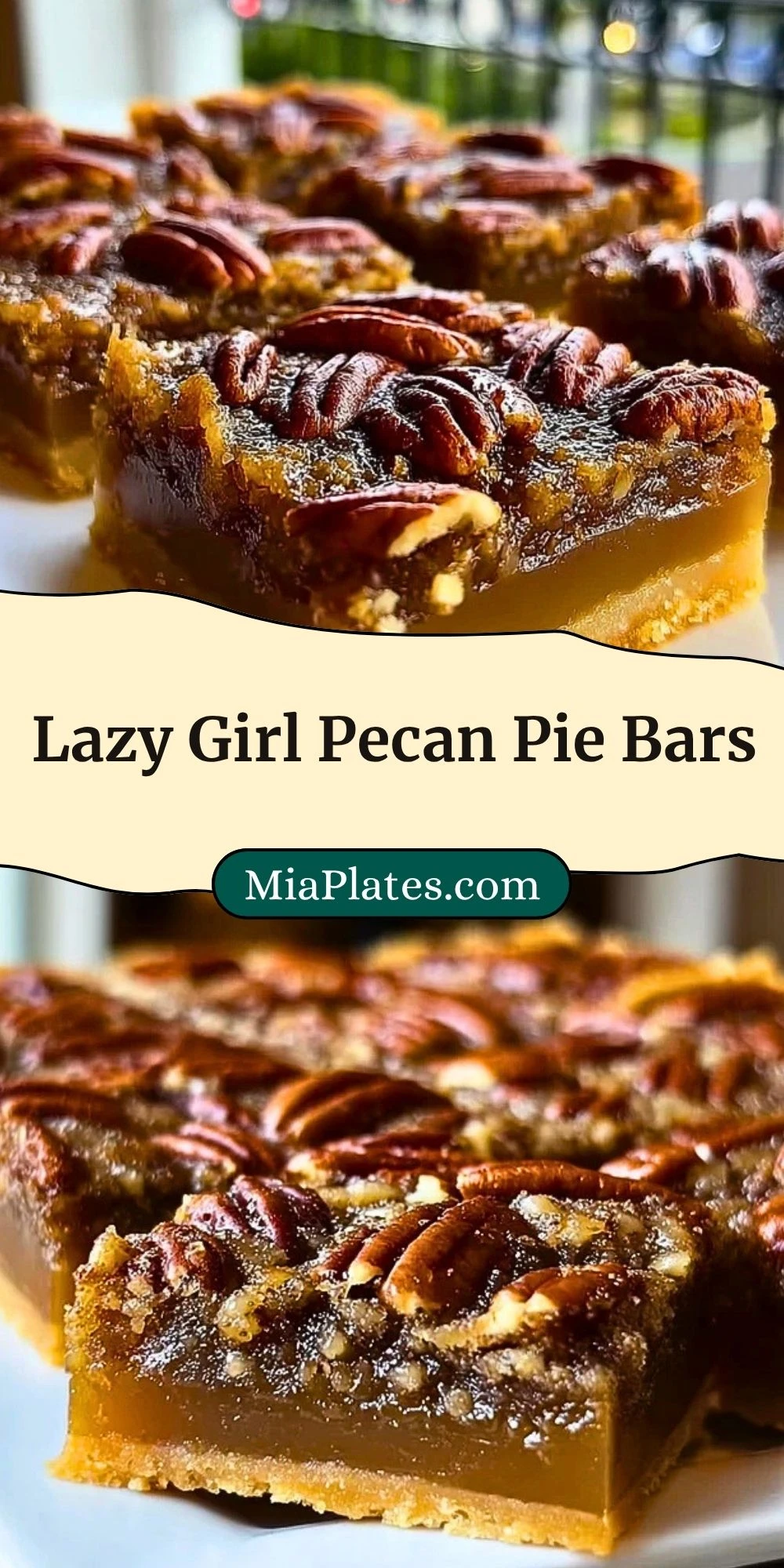 Lazy Girl Pecan Pie Bars (3)