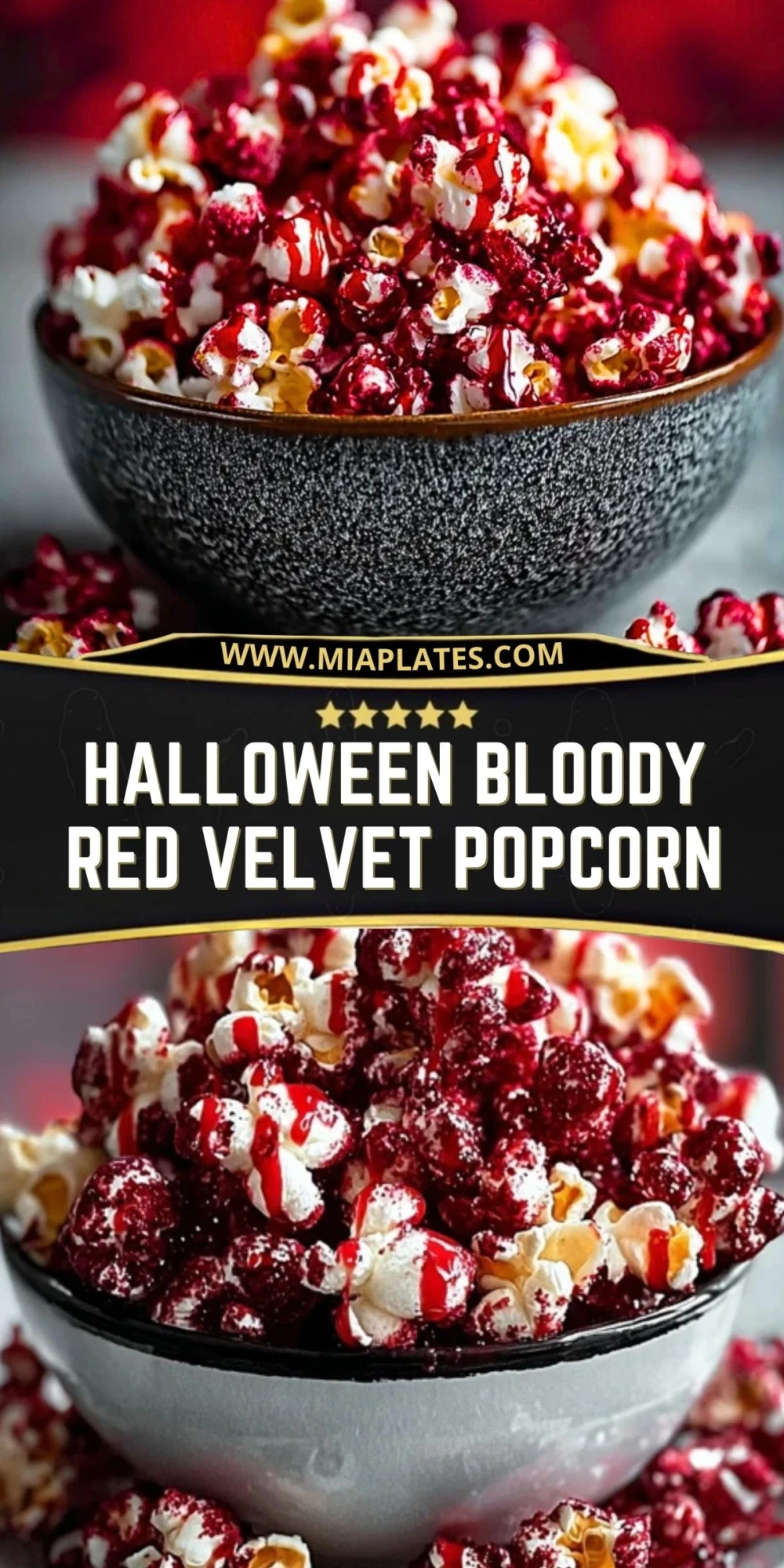 Halloween Bloody Red Velvet Popcorn (2)