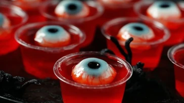 Halloween Eyeball Jello Shots