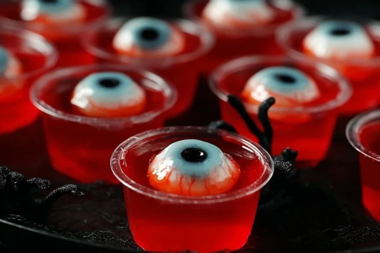 Halloween Eyeball Jello Shots