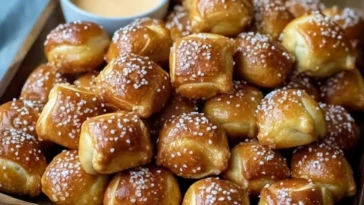 Homemade Soft Pretzel Bites