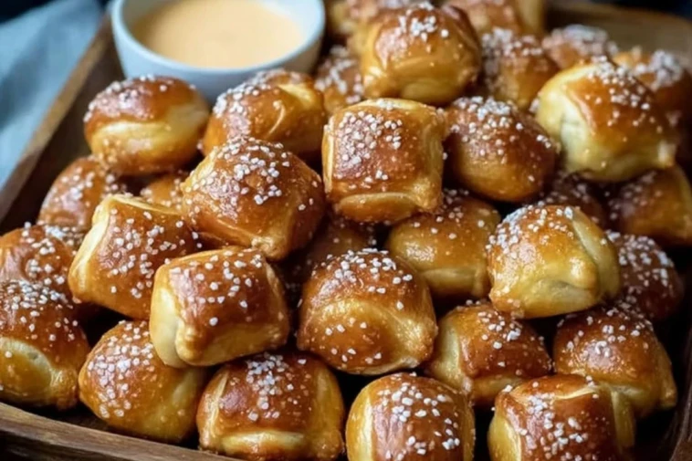 Homemade Soft Pretzel Bites