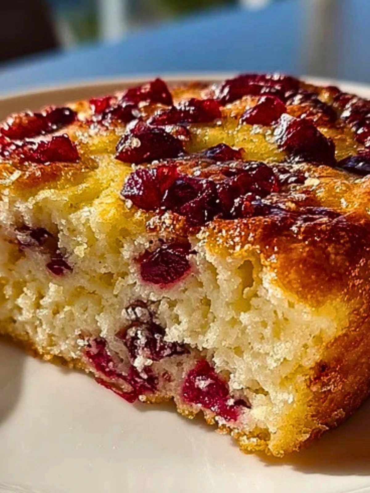 Cottage Cheese Cranberry Orange Breakfast Bake (1)