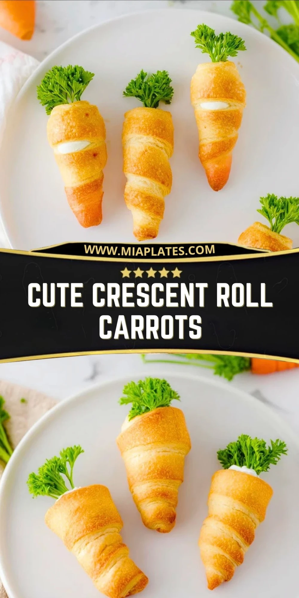 Cute Crescent Roll Carrots (2)