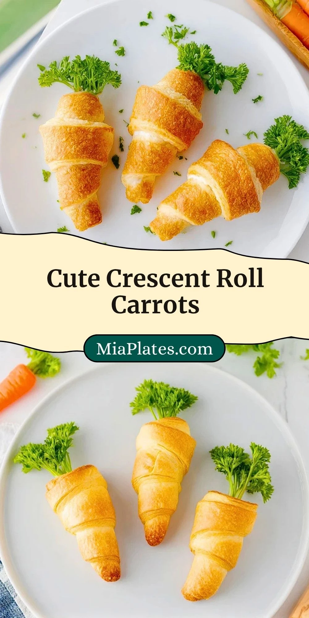 Cute Crescent Roll Carrots (3)