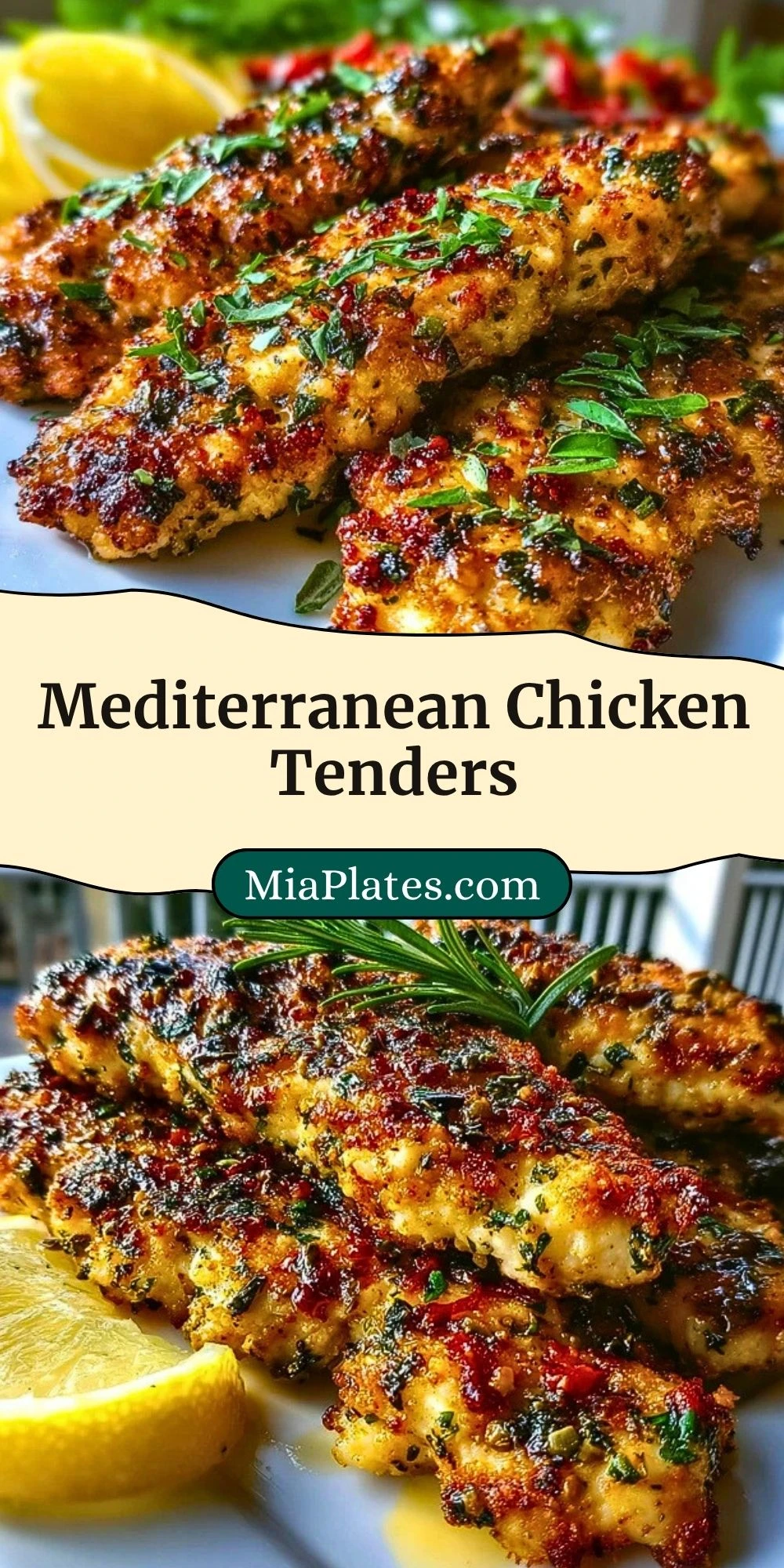 Mediterranean Chicken Tenders (3)