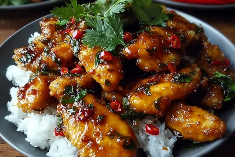 Sweet And Spicy Thai Chicken