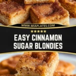 Easy Cinnamon Sugar Blondies (2)