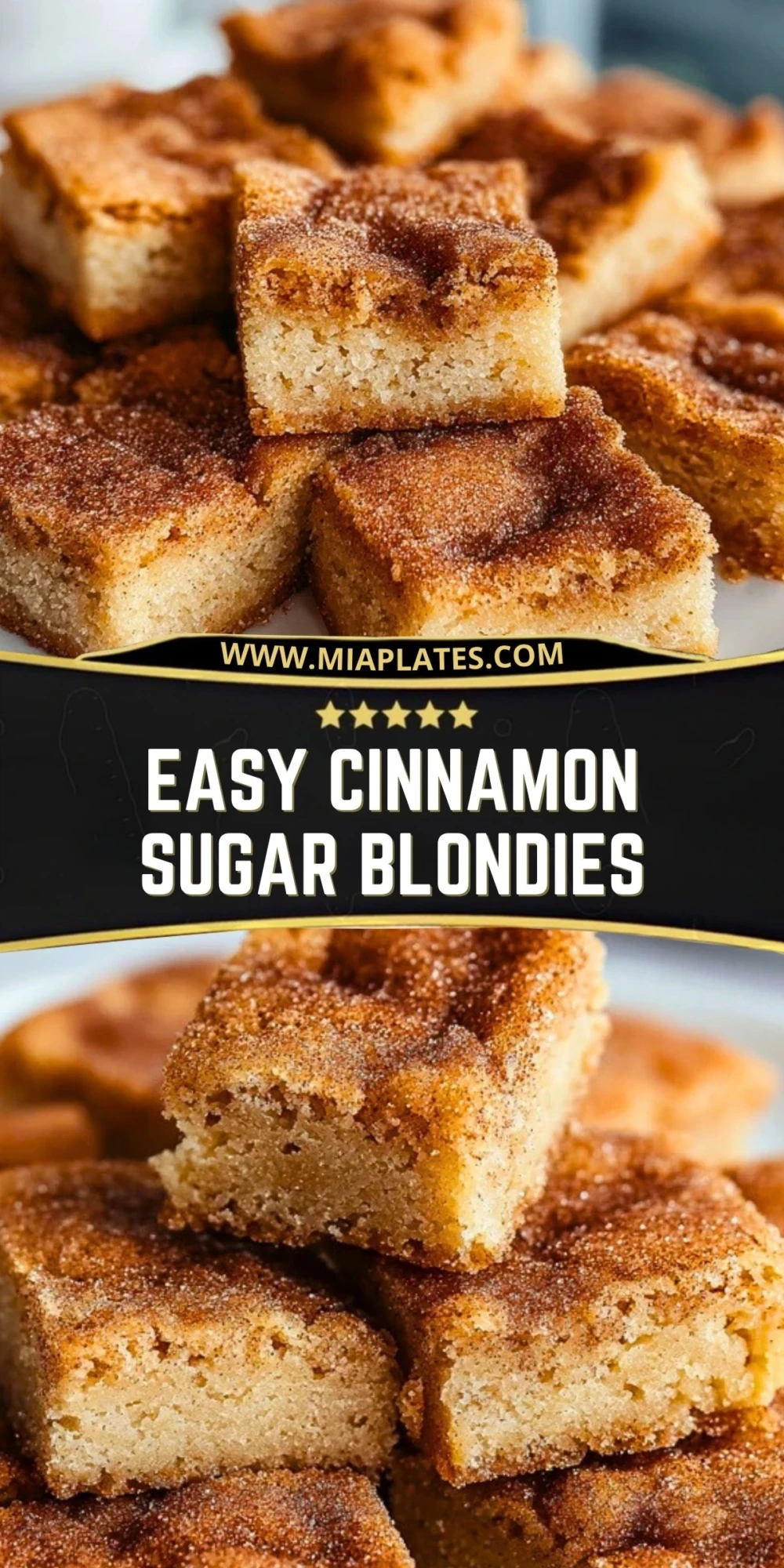 Easy Cinnamon Sugar Blondies (2)