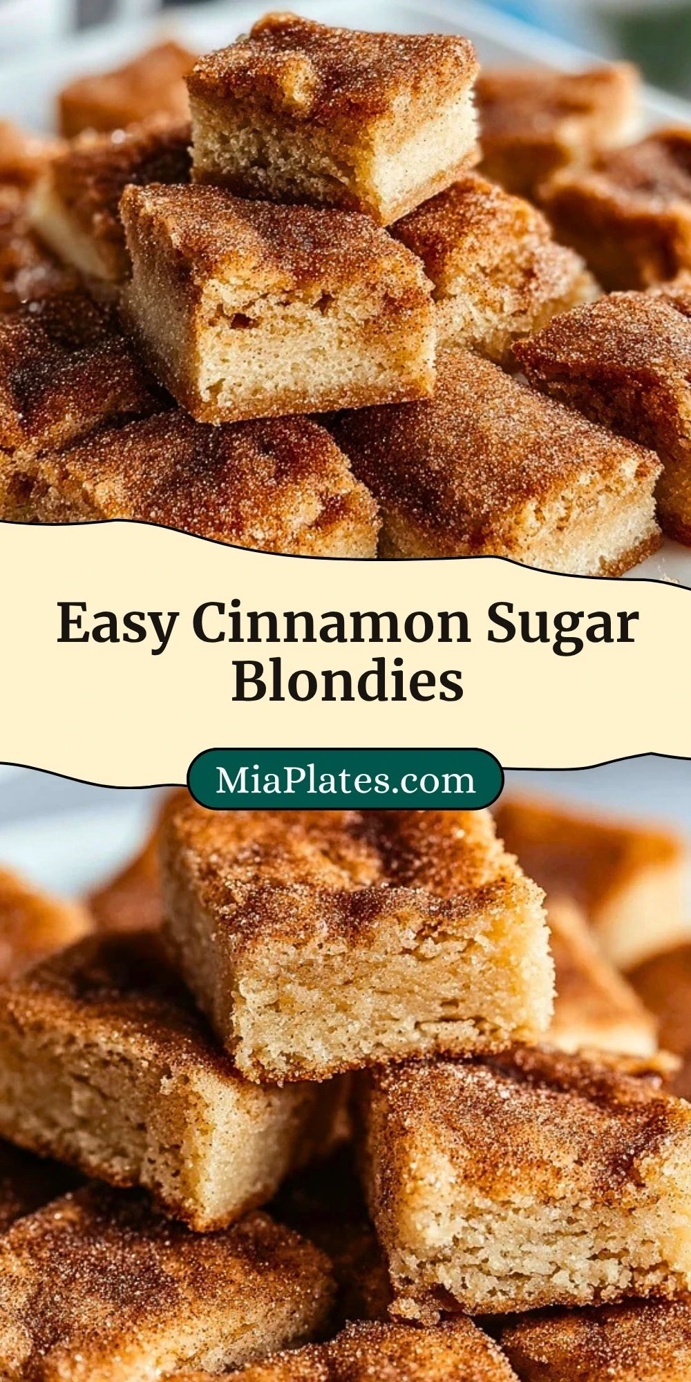 Easy Cinnamon Sugar Blondies (3)