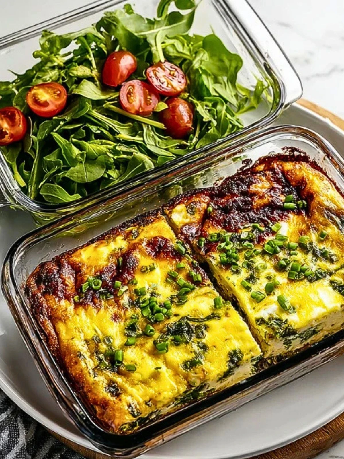 Healthy Cottage Cheese Egg Bake (1)