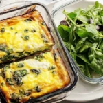 Healthy Cottage Cheese Egg Bake