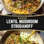 Lentil Mushroom Stroganoff (2)