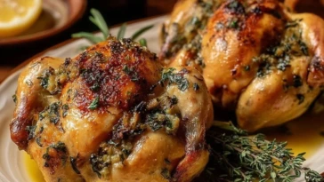 Stuffed Cornish Game Hens