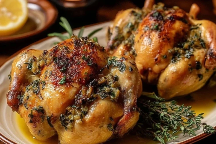 Stuffed Cornish Game Hens