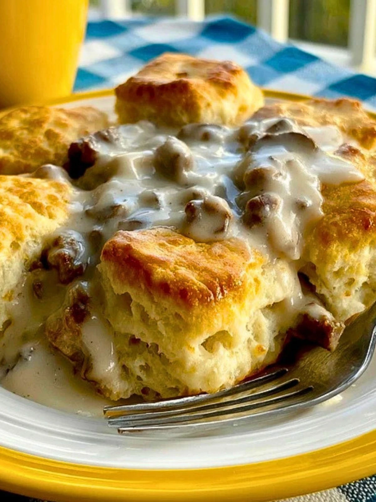 Biscuits & Gravy Casserole (1)