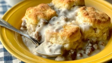 Biscuits & Gravy Casserole