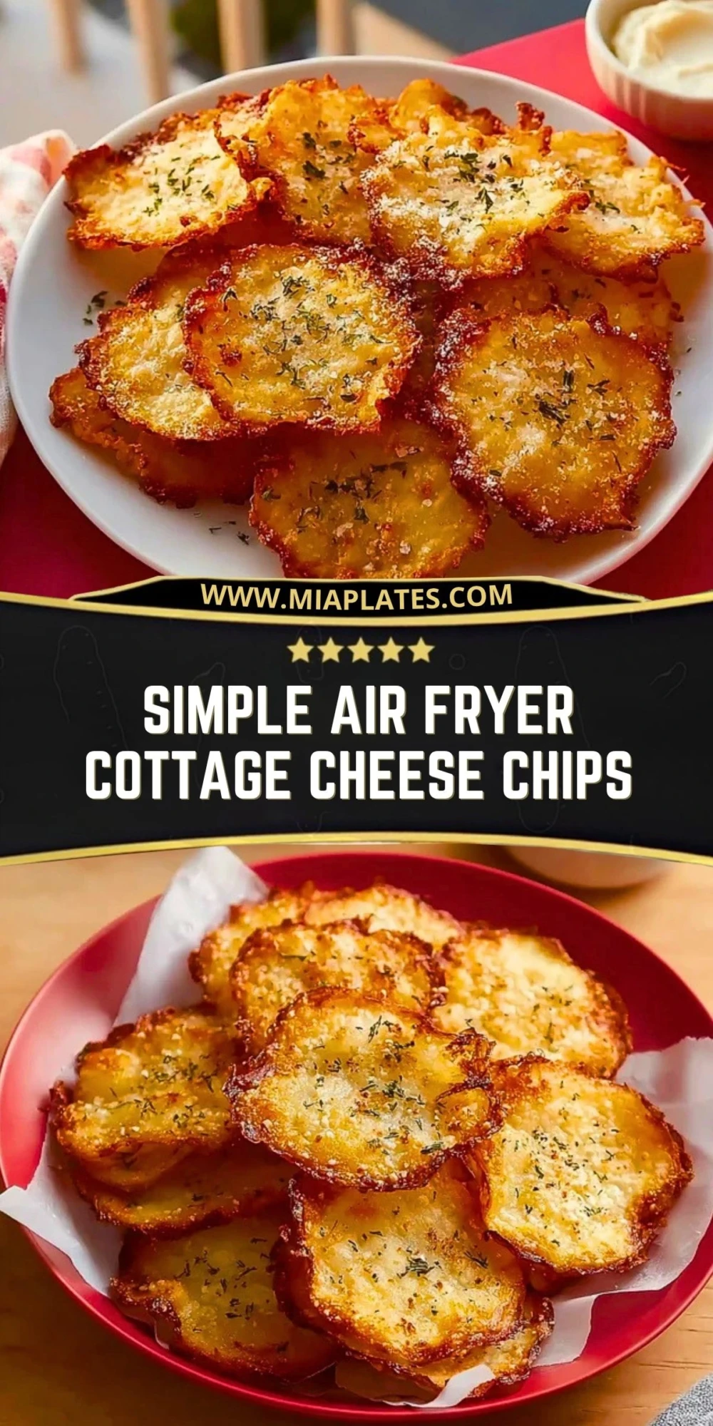Simple Air Fryer Cottage Cheese Chips (2)