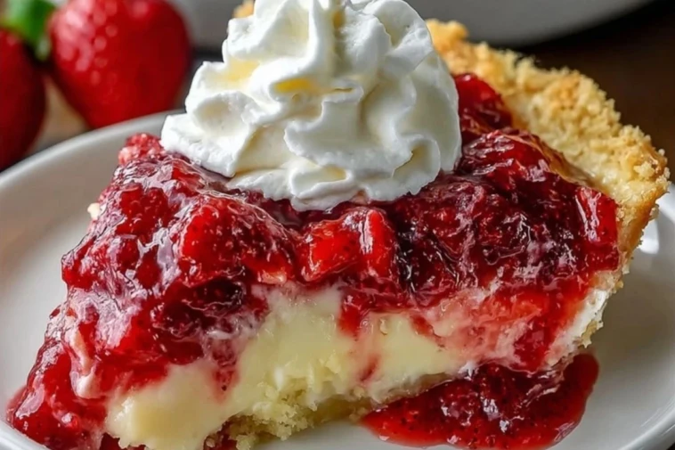Strawberry Cheesecake Dump Cake