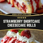 Strawberry Shortcake Cheesecake Rolls (2)