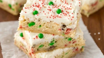 Christmas Cookie Bars