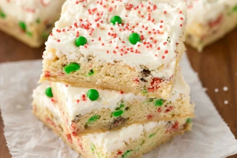 Christmas Cookie Bars