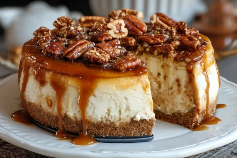 Decadent Pecan Pie Cheesecake