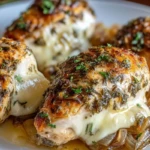 French Onion Stuffed Chicken