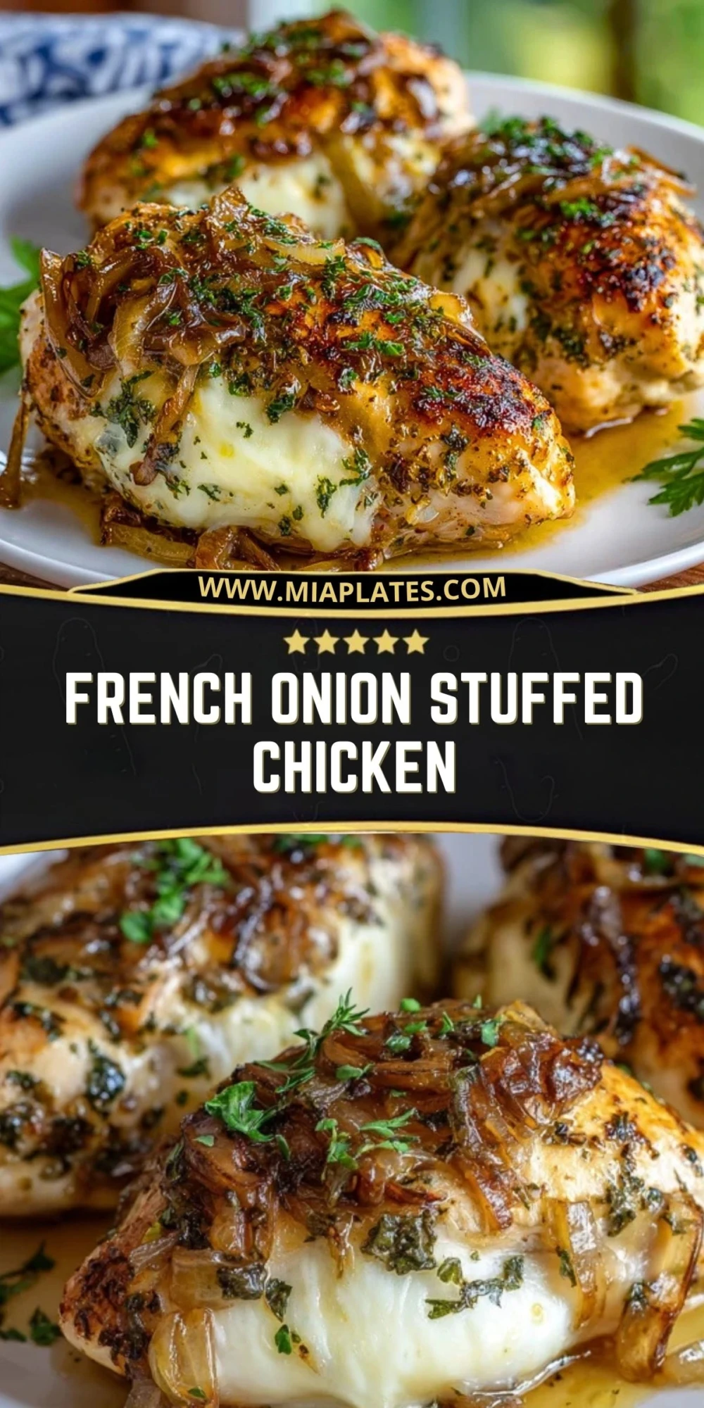French Onion Stuffed Chicken (2)