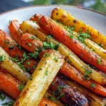 Honey Glazed Carrots and Parsnips