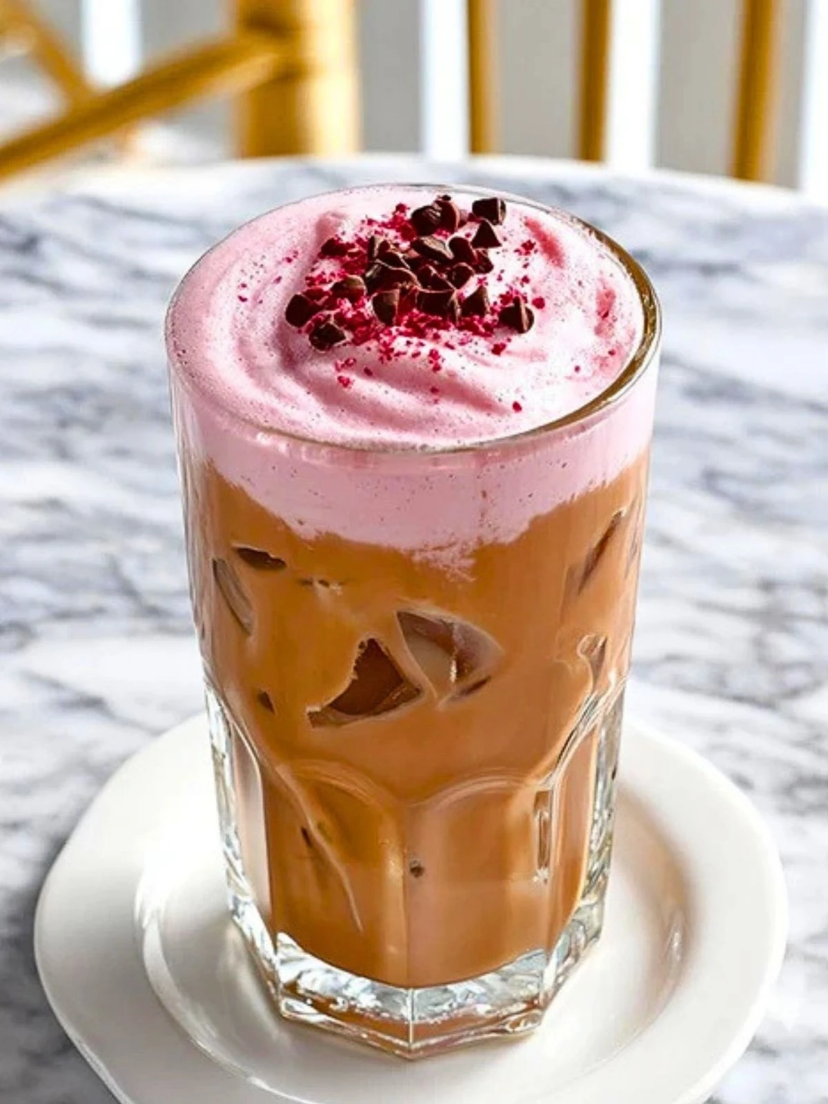 Iced Cherry Chai Latte (1)