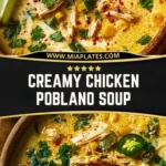 Creamy Chicken Poblano Soup (2)