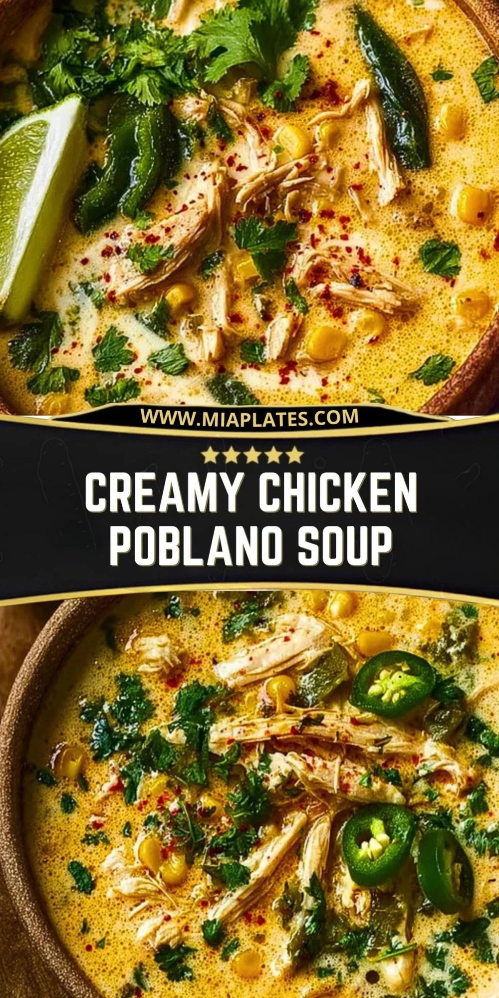 Creamy Chicken Poblano Soup (2)