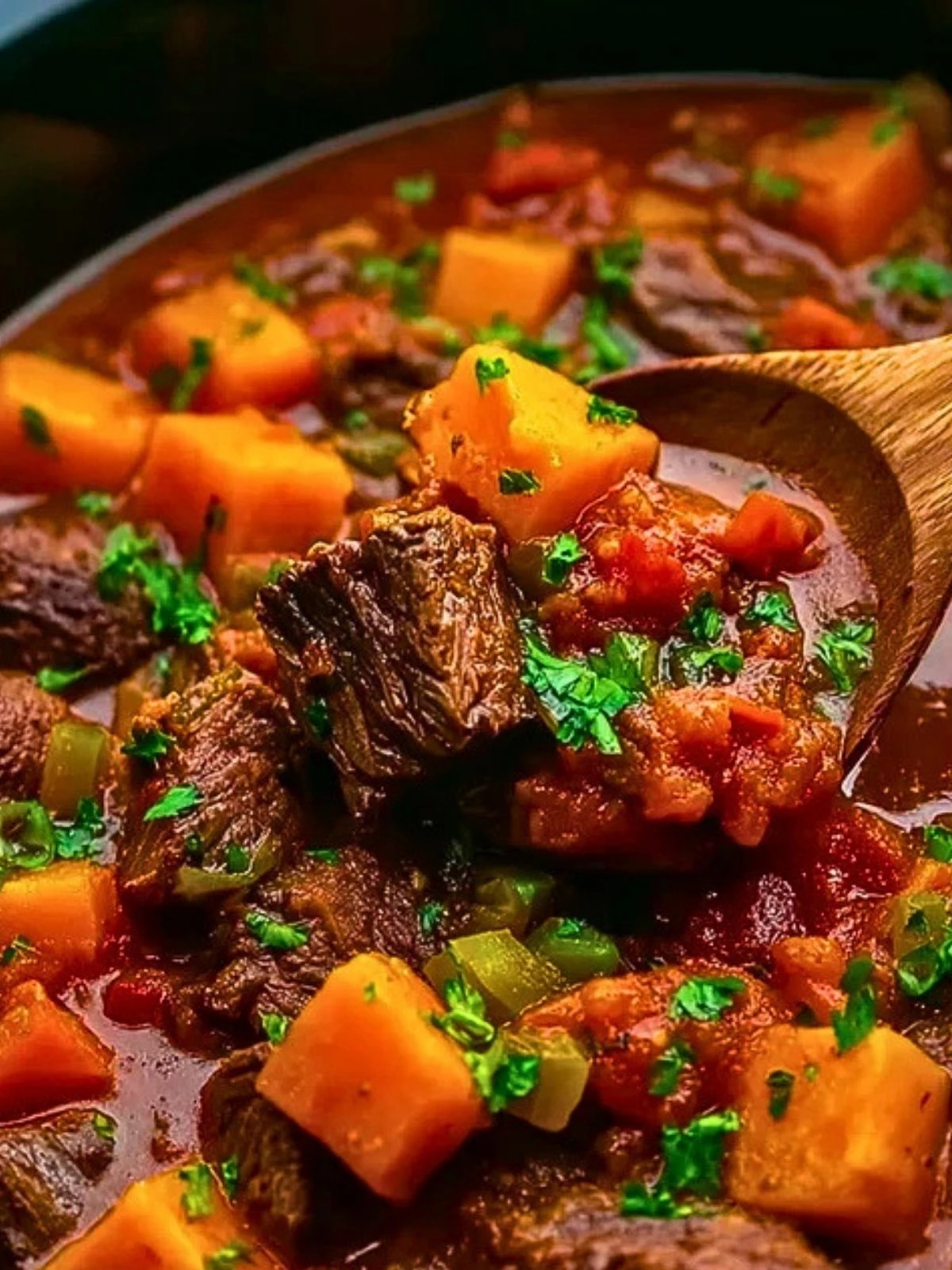 Crockpot Sweet Potato Beef Stew (1)