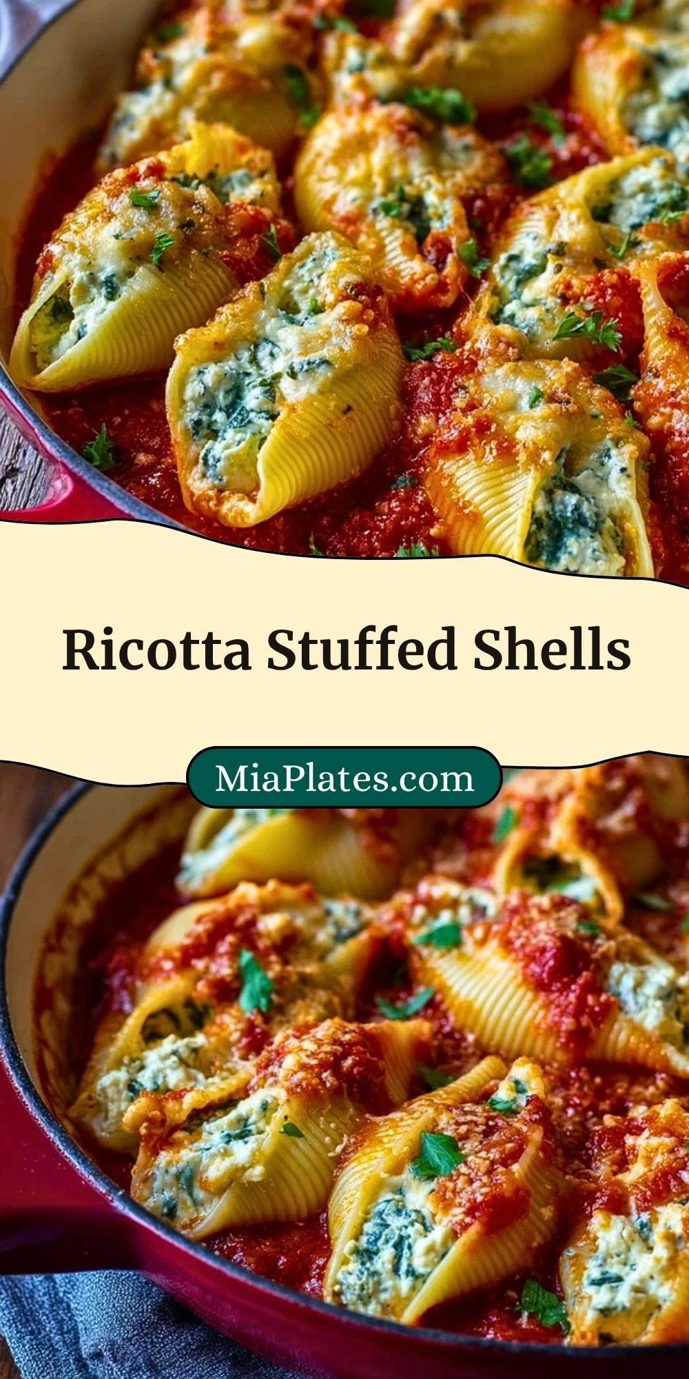 Ricotta Stuffed Shells (3)