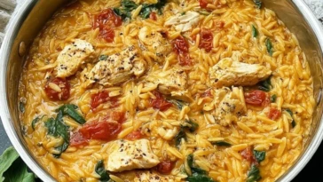 Marry Me Chicken Orzo