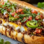 Mexican Chopped Cheese Sandwich