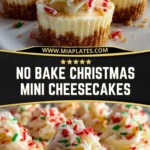 No Bake Christmas Mini Cheesecakes (2)