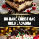 No-Bake Christmas Oreo Lasagna (2)