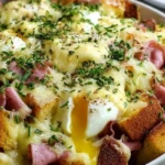 Overnight Eggs Benedict Casserole