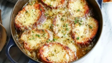 Homemade French Onion Soup