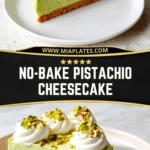 No-Bake Pistachio Cheesecake (2)